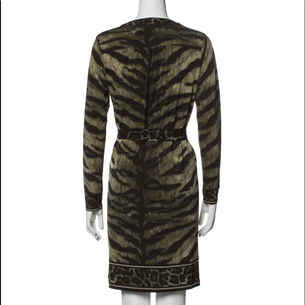 Women's Michael Kors Animal Print Mini Dress Sheath Dress